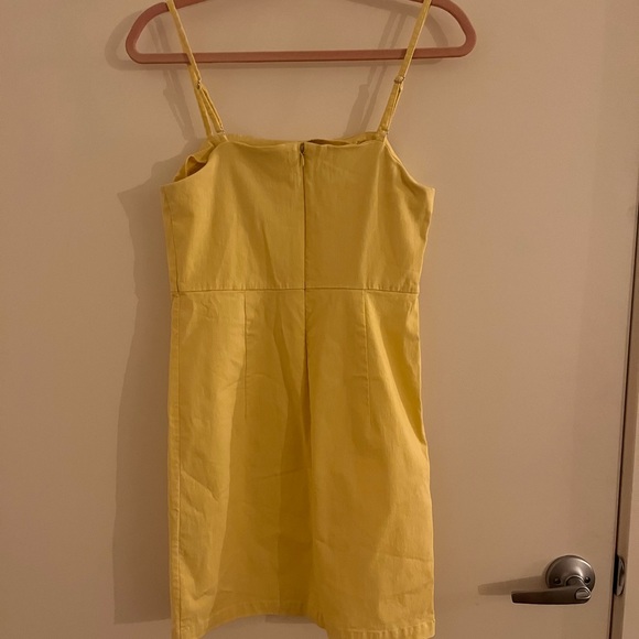 Forever 21 light yellow body on dress - Picture 2 of 3